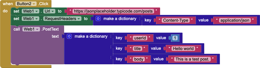 Display and access JSON objects and list formats - MIT App